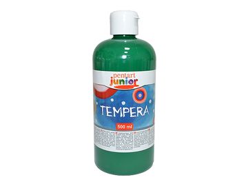 Temperová barva PENTART JUNIOR 500ml - zelená