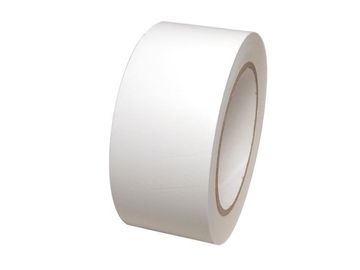 Tenká bílá oboustranná lepící páska 25m - šířka 50mm