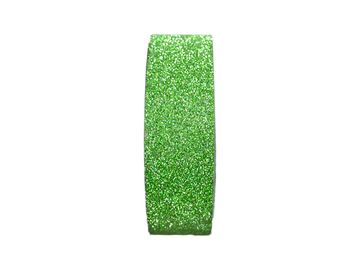 Třpytivá lepící páska 18mm - zelená