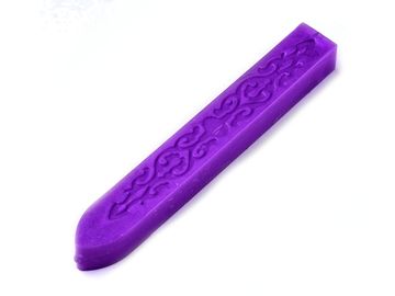 Tyčinkový pečetní vosk bez knotu 9cm - fialová perleť