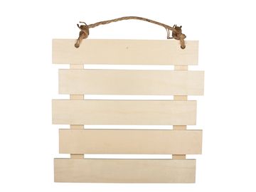 Závěsná dřevěná tabule/deska 30x31cm