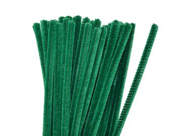 Žinilkový drát 6 mm 30 cm - tmavě zelený
